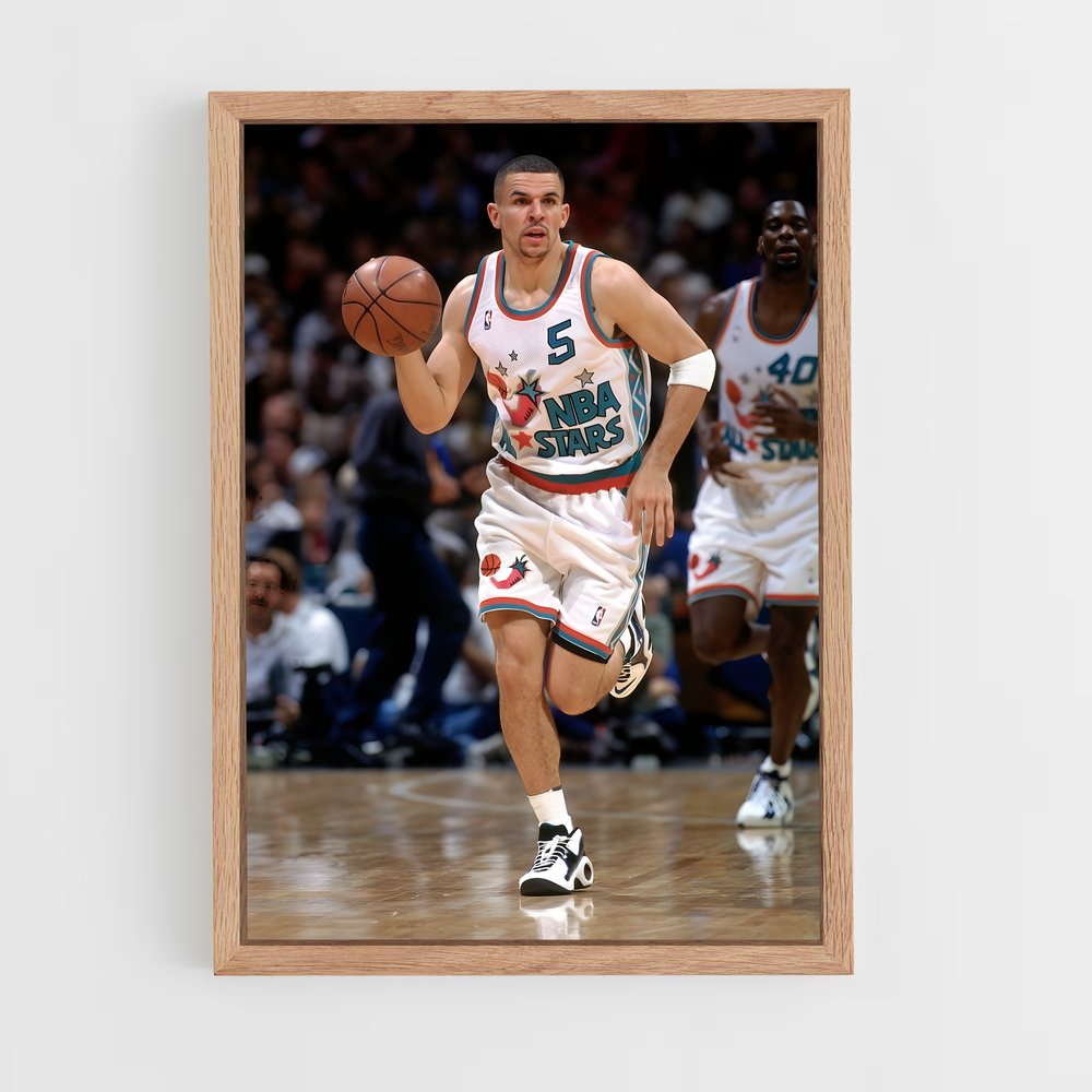 Poster Jason kidd – affiche Basketball (vue 4)